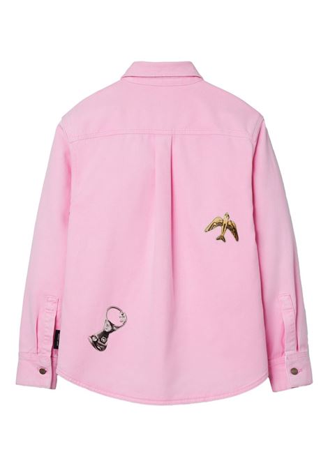Camicia con charm in rosa Marc Jacobs - unisex MARC JACOBS | 2S5RTP004D09678